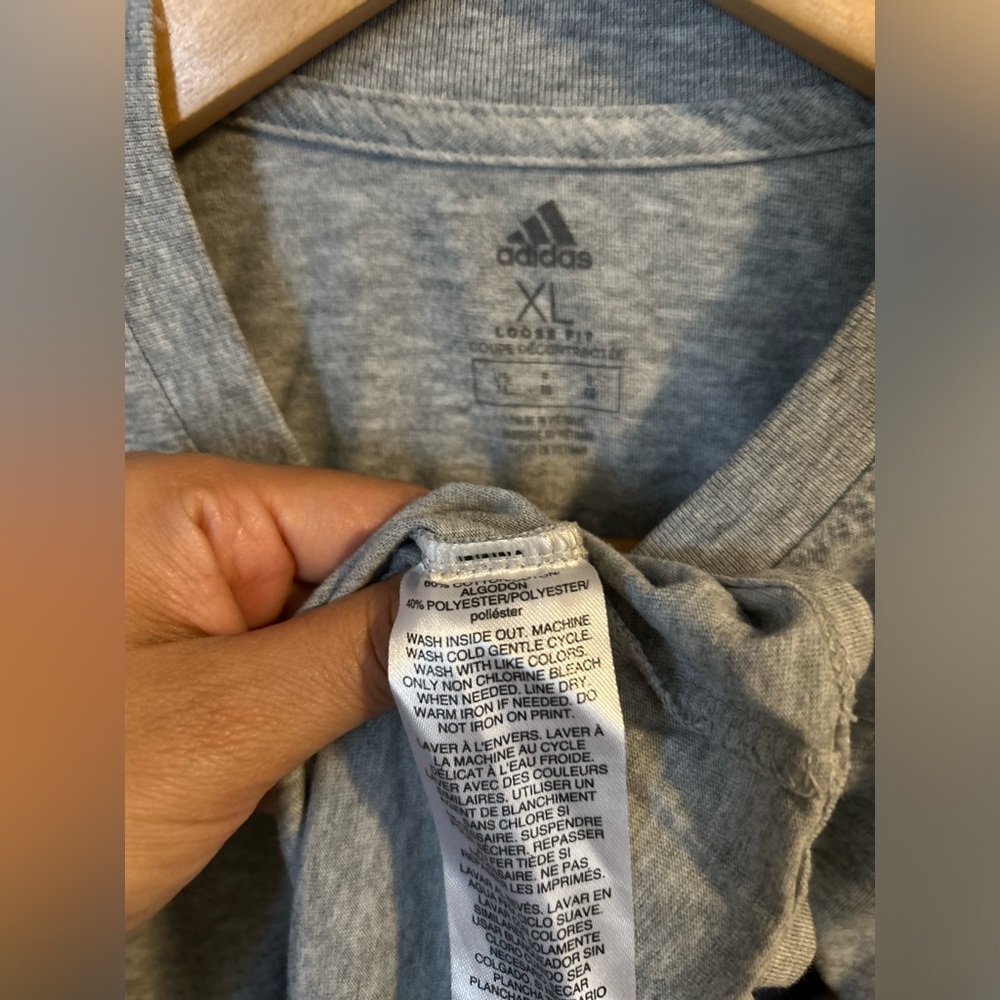 Adidas girls long sleeve tee